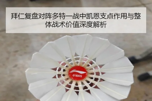 拜仁复盘对阵多特一战中凯恩支点作用与整体战术价值深度解析